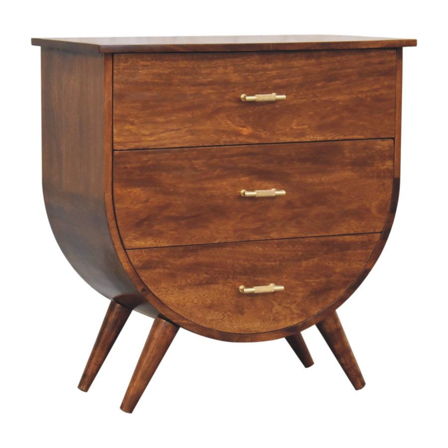 Agra Chest of 3 Drawers Chest of drawers CasaFenix