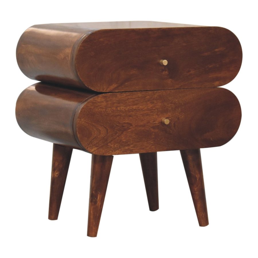 Bubble Chestnut Bedside Bedside table / chest CasaFenix