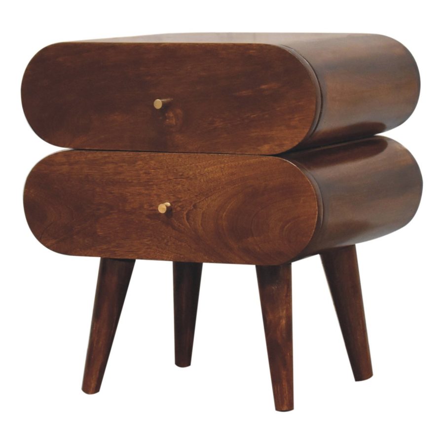 Bubble Chestnut Bedside Bedside table / chest CasaFenix