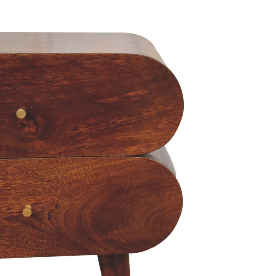 Bubble Chestnut Bedside Bedside table / chest CasaFenix