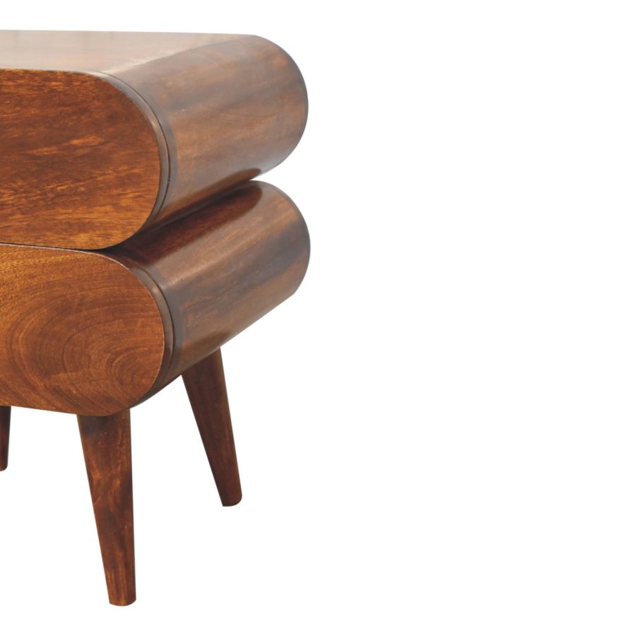 Bubble Chestnut Bedside Bedside table / chest CasaFenix