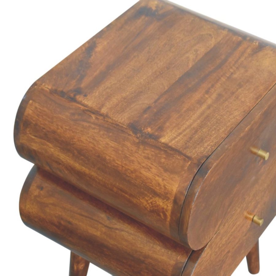 Bubble Chestnut Bedside Bedside table / chest CasaFenix