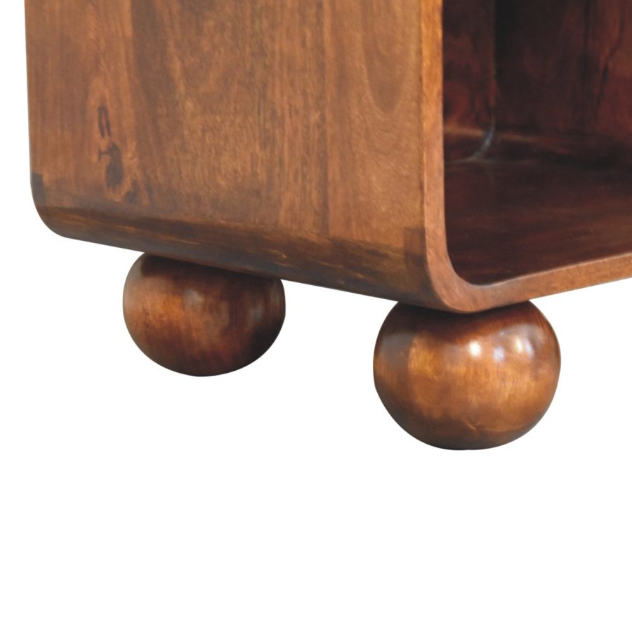 Chestnut Open Woven Bedside Bedside table / chest CasaFenix