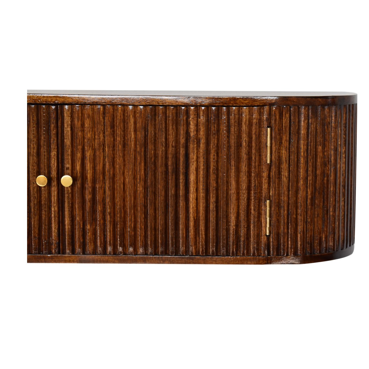 Chunky Chestnut Wall Mounted Console Console table CasaFenix