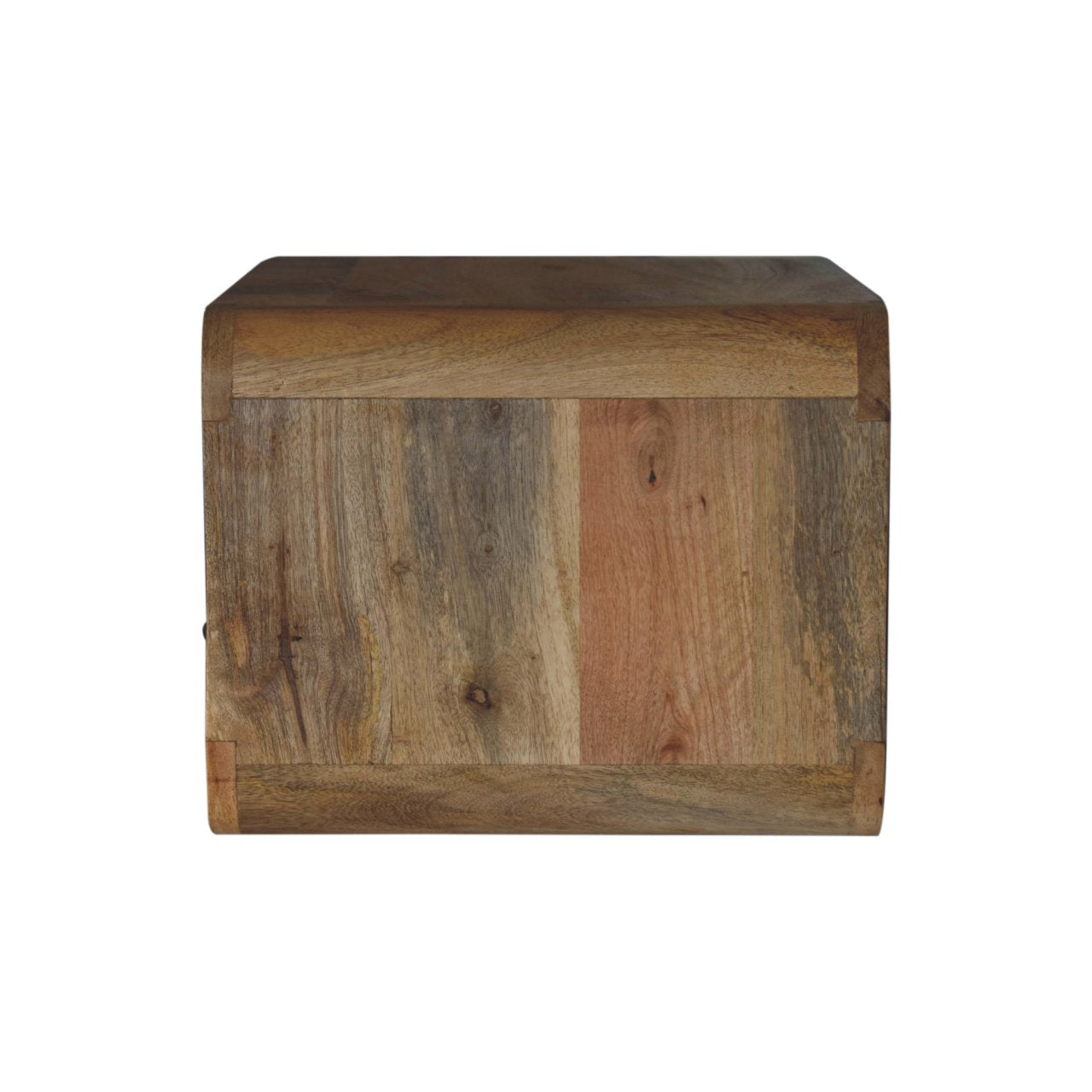 Large Oak-ish Curve Upper Slot Floating Bedside Bedside table / chest CasaFenix