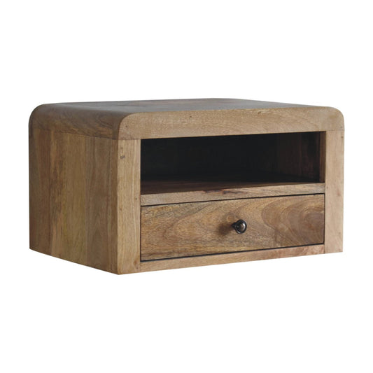 Chunky Oak-ish Floating Bedside Bedside table / chest CasaFenix