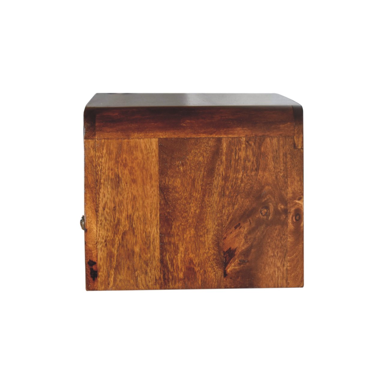 Chunky Chestnut 1 Drawer Wall Mounted Nightstand Bedside table / chest CasaFenix