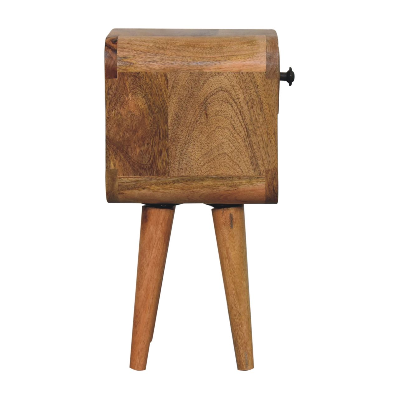 Extra Mini Oak-ish Curve Lower Bedside Bedside table / chest CasaFenix