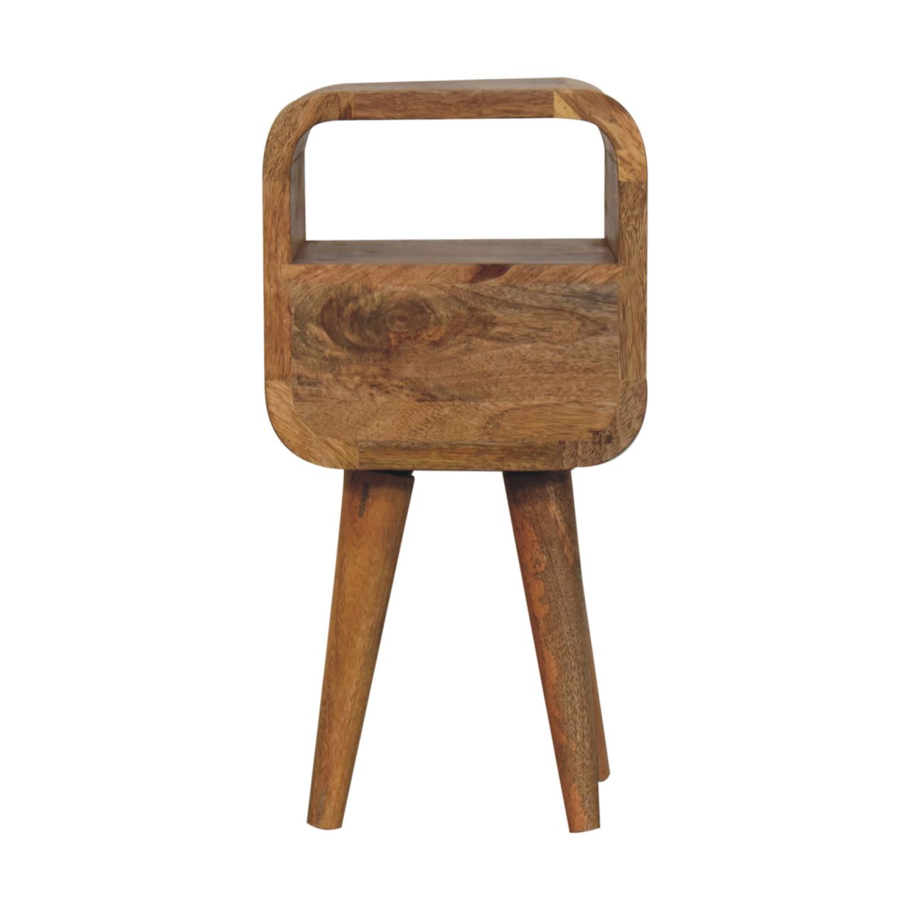Extra Mini Oakish Curve Open Slot Bedside Bedside table / chest CasaFenix