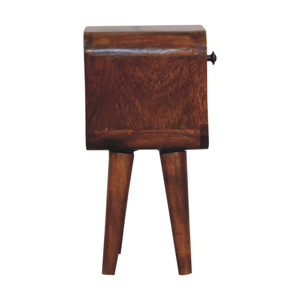 Extra Mini Chestnut Curve Lower Bedside Bedside table / chest CasaFenix