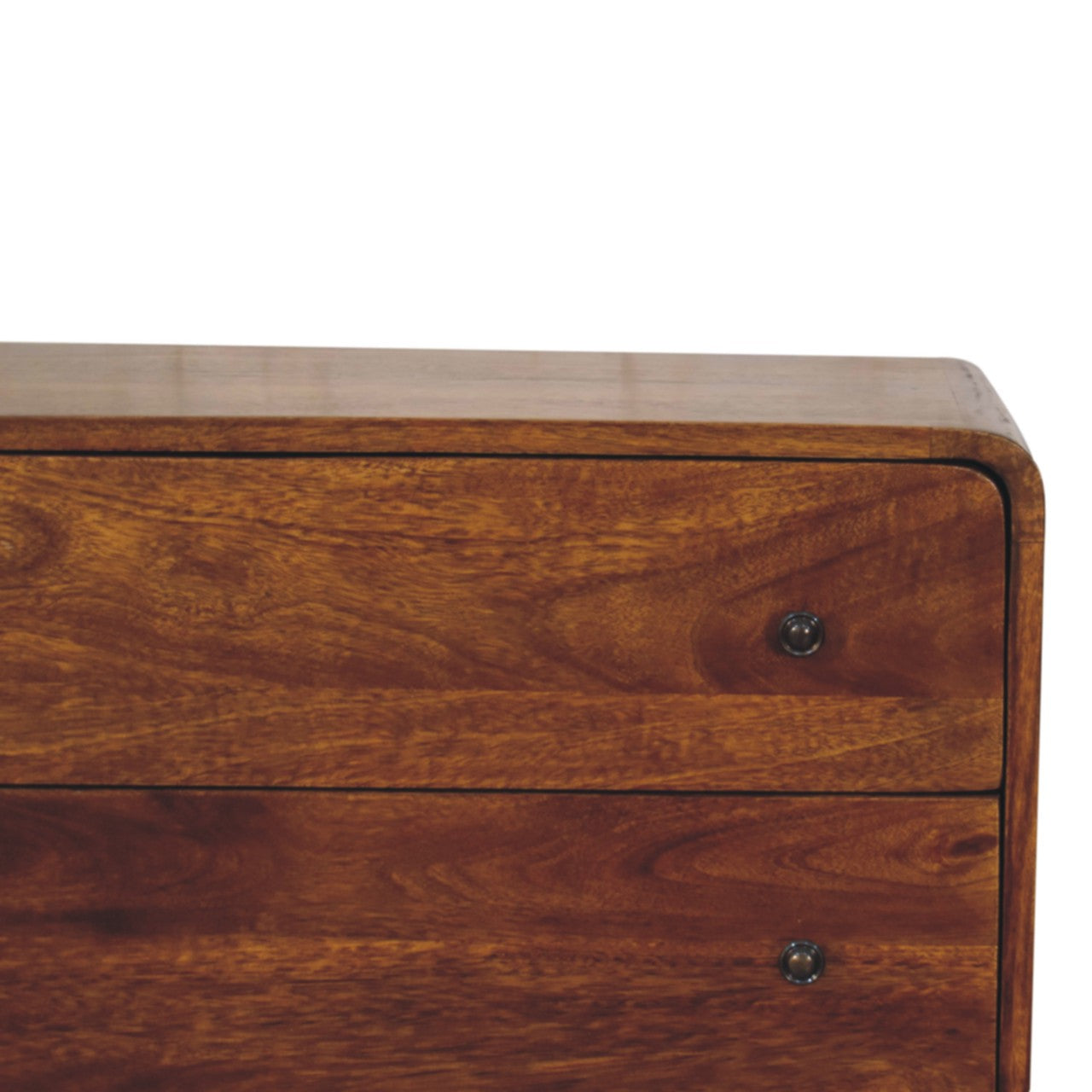 Curved Nordic Charm Cabinet Cabinets & Storage CasaFenix