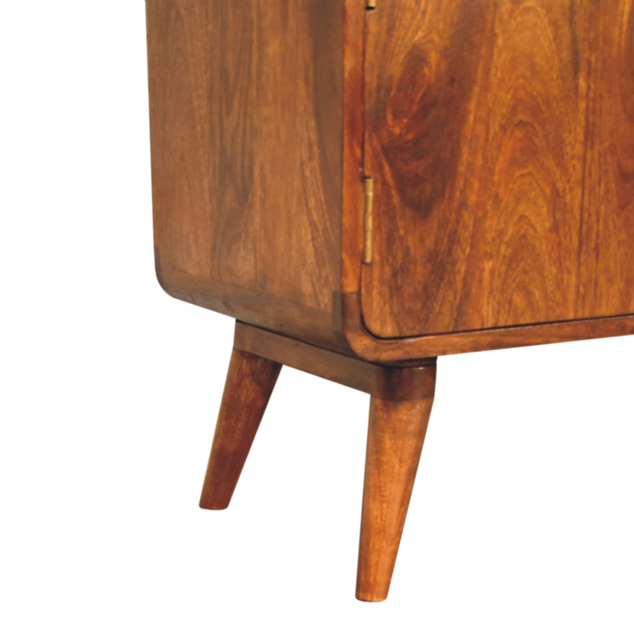 Curved Nordic Charm Cabinet Cabinets & Storage CasaFenix