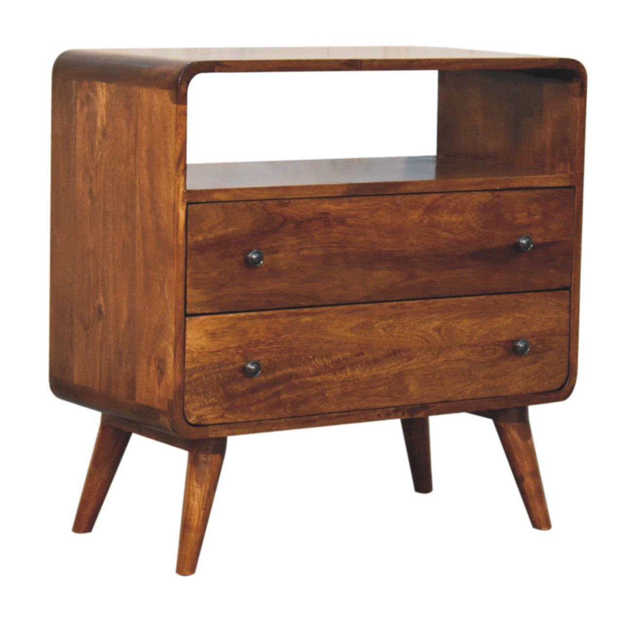 Curved Nordic Charm Console Console table CasaFenix