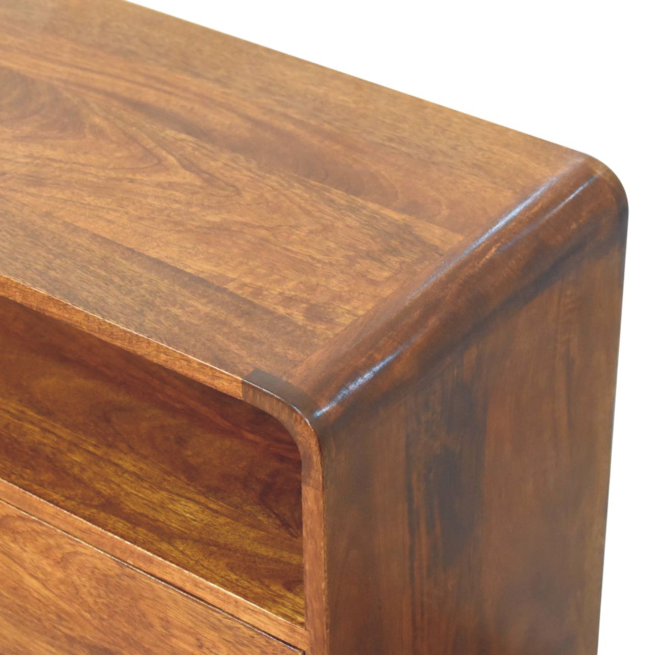 Curved Nordic Charm Console Console table CasaFenix