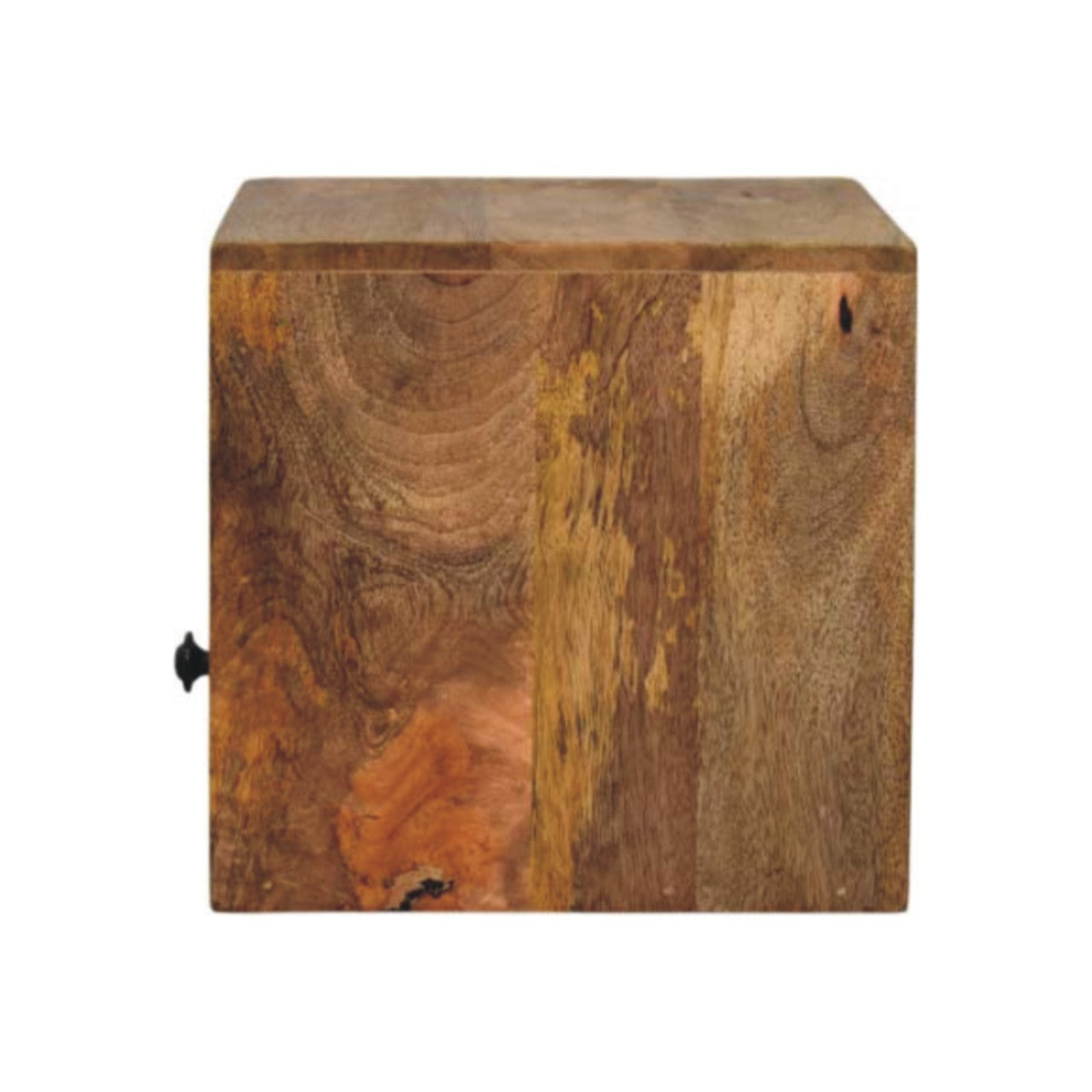 Solis 1-Drawer Oak-ish Wall Mounted Nightstand Bedside table / chest CasaFenix