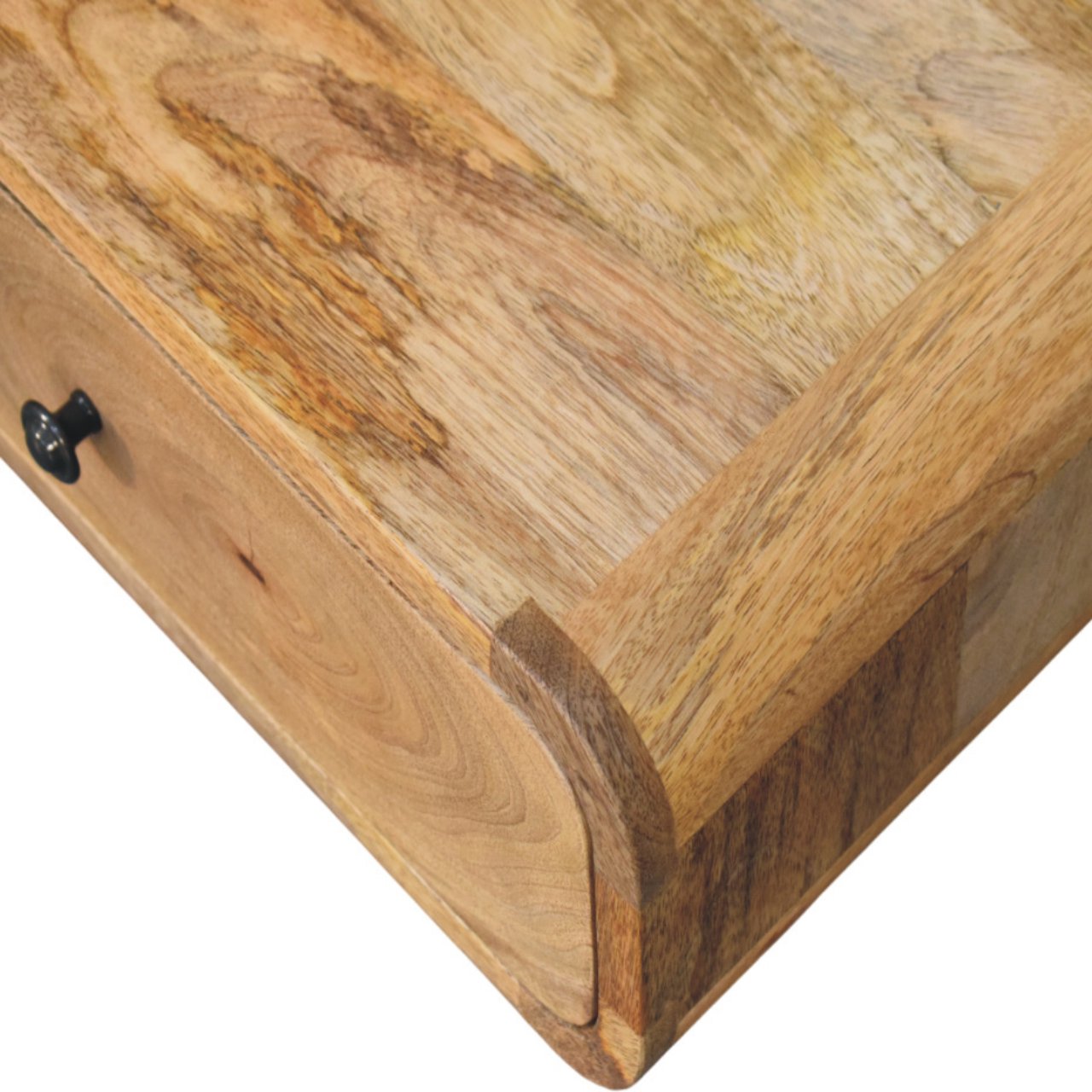 Avora Wall-Mounted Oak-ish 1 Drawer Nightstand Bedside table / chest CasaFenix