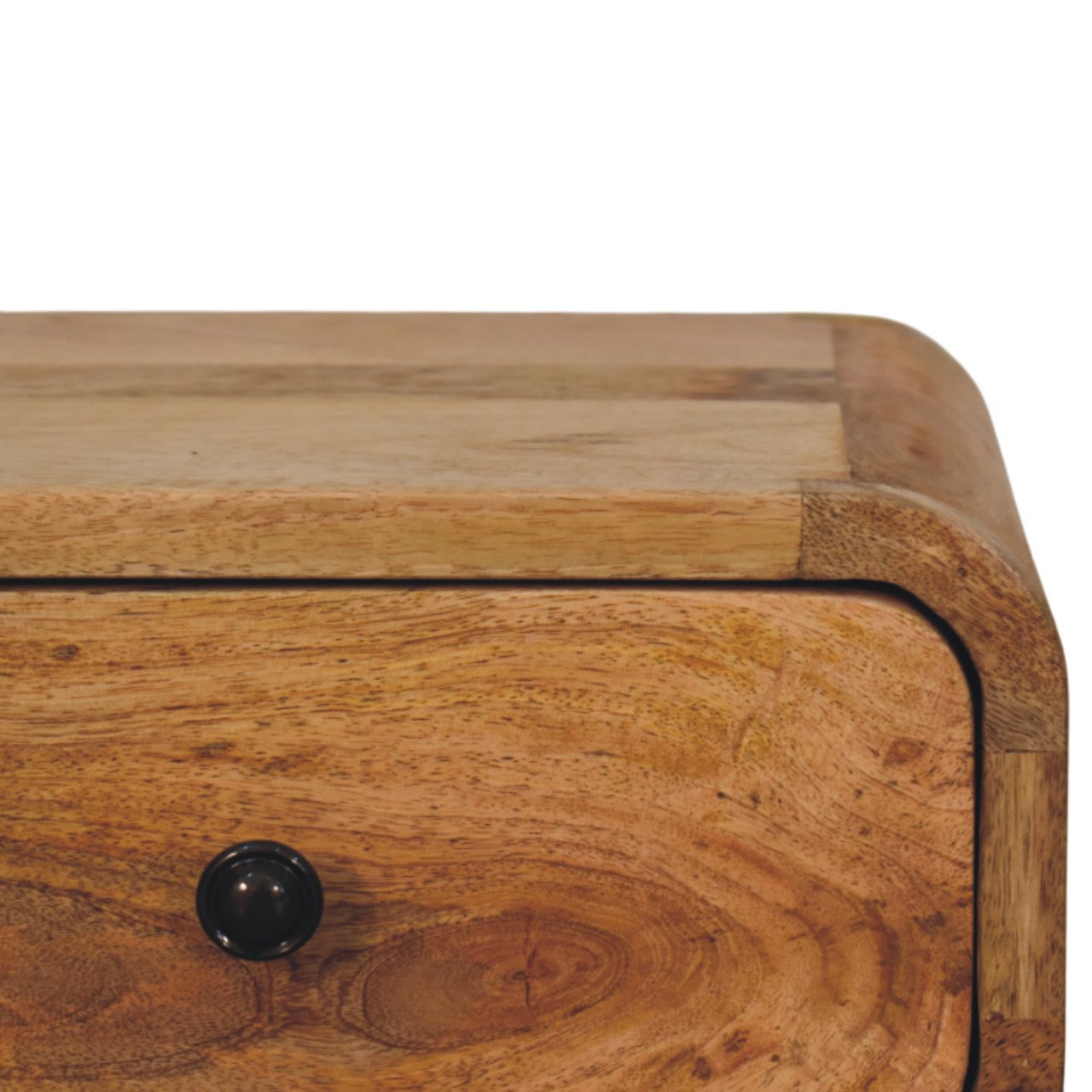 Avora Mini Wall-Mounted Oak-ish 1 Drawer Nightstand Bedside table / chest CasaFenix
