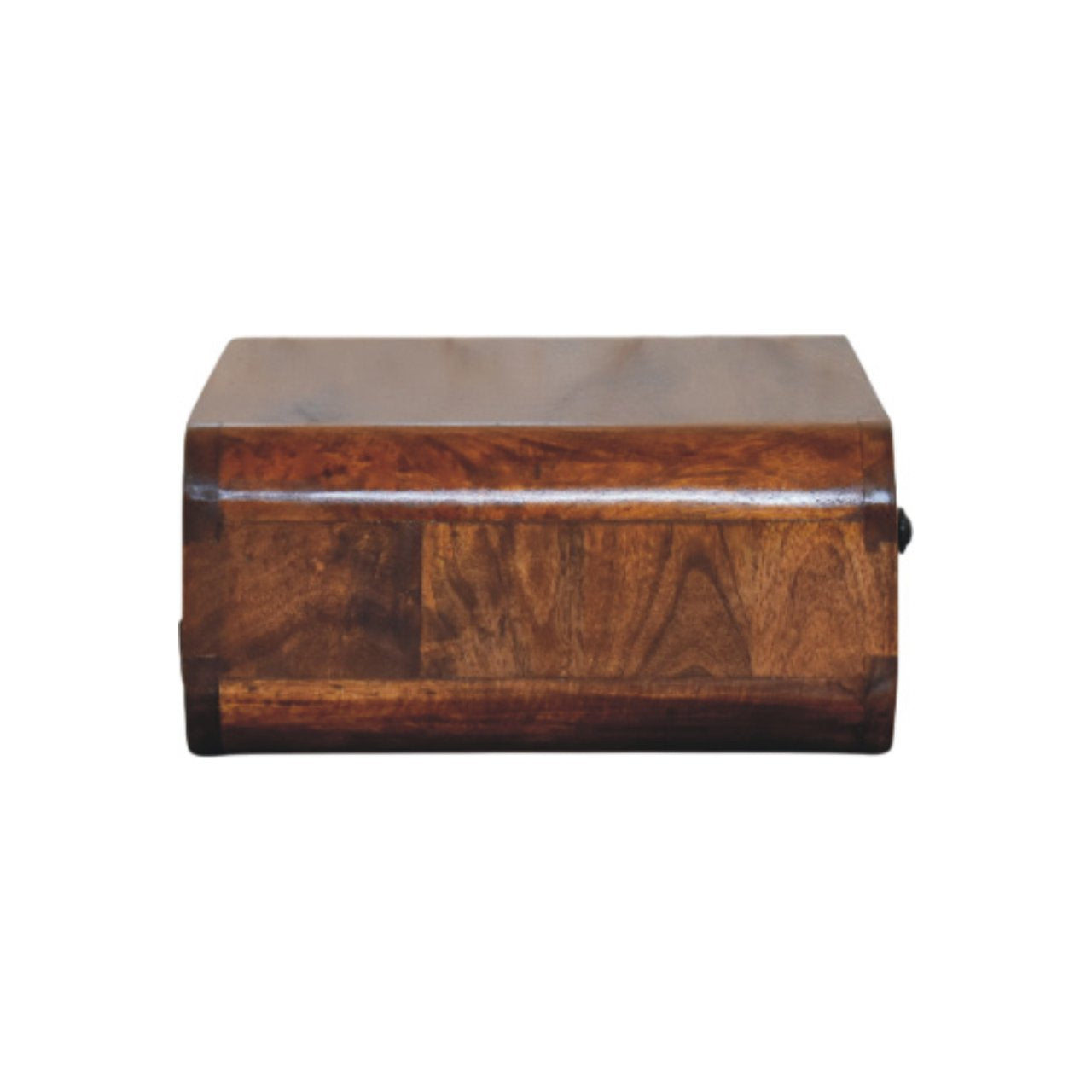 Avora Wall-Mounted Honey Caramel 1 Drawer Nightstand Bedside table / chest CasaFenix