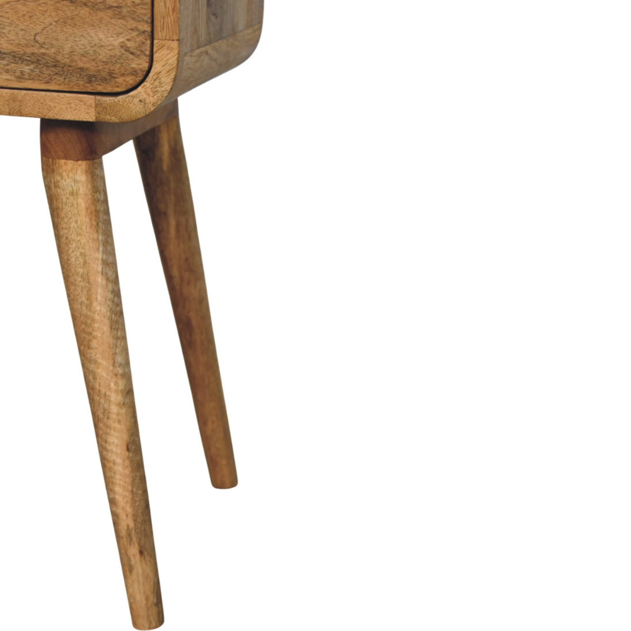 Avora Mini Oak-ish Nightstand with 1 drawer Bedside table / chest CasaFenix