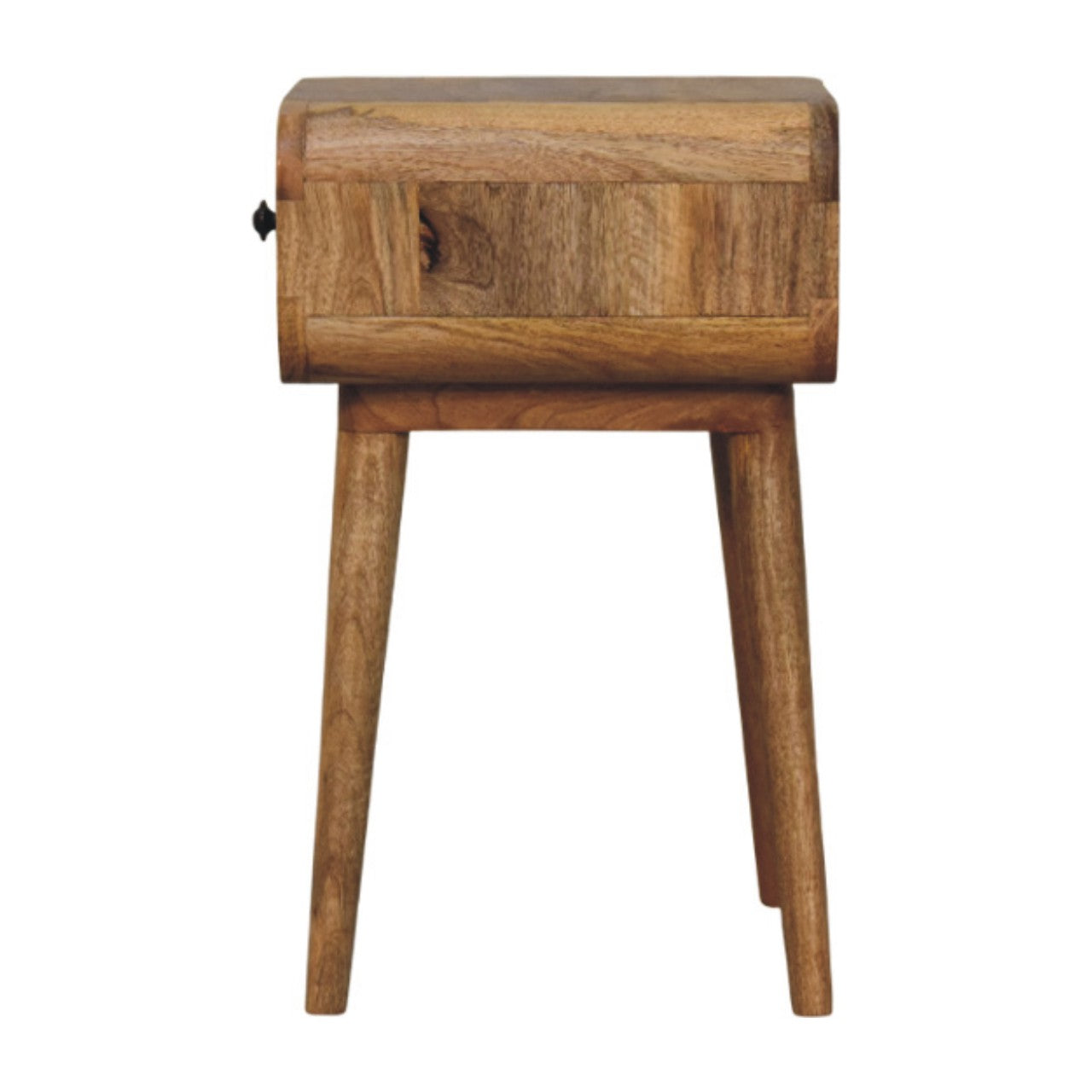 Avora Mini Oak-ish Nightstand with 1 drawer Bedside table / chest CasaFenix
