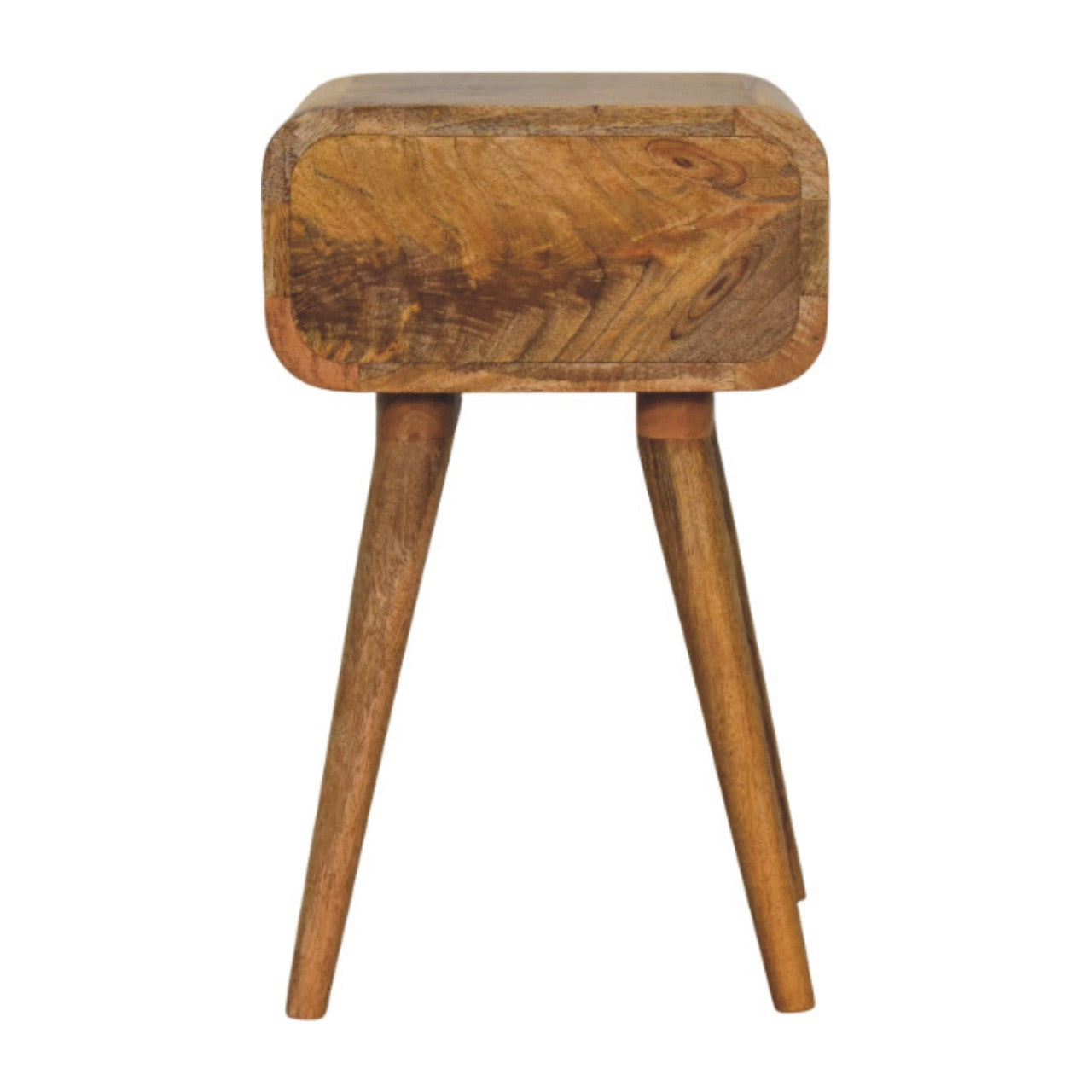 Avora Mini Oak-ish Nightstand with 1 drawer Bedside table / chest CasaFenix