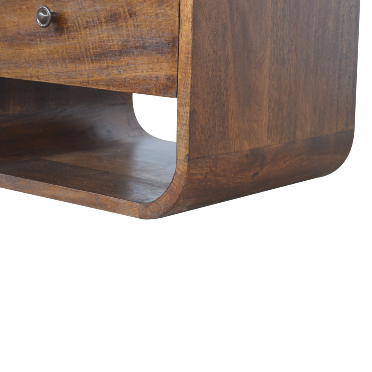 Chestnut Curve 2 Drawer Bedside Bedside table / chest CasaFenix