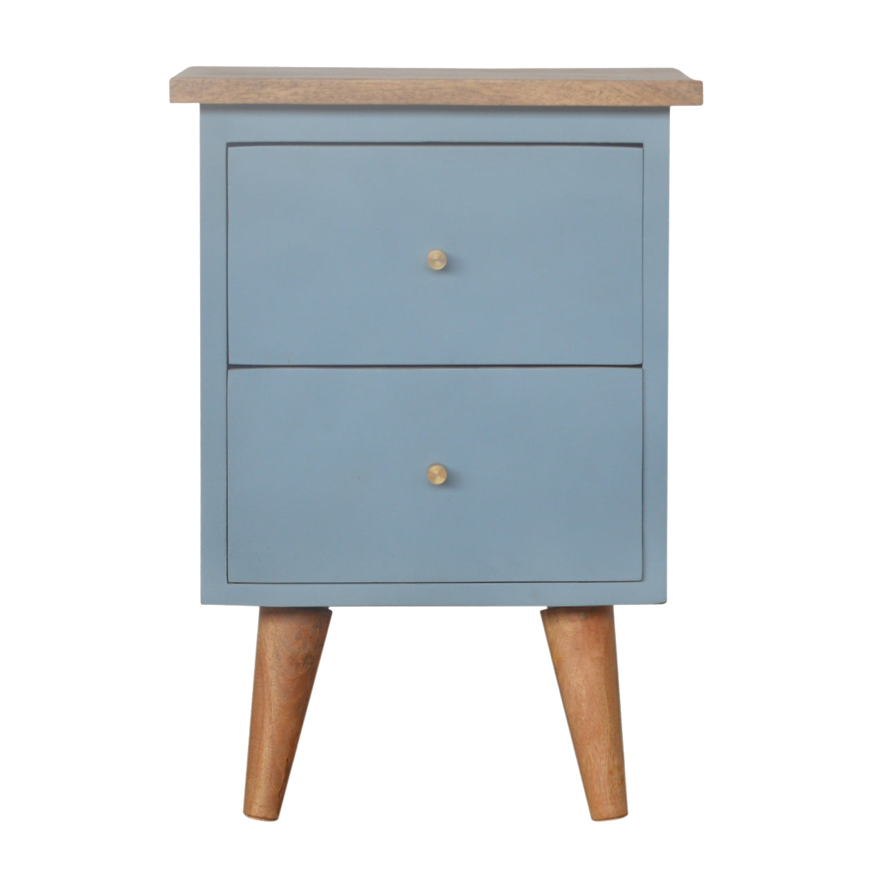 Blue Hand Painted Bedside Bedside table / chest CasaFenix