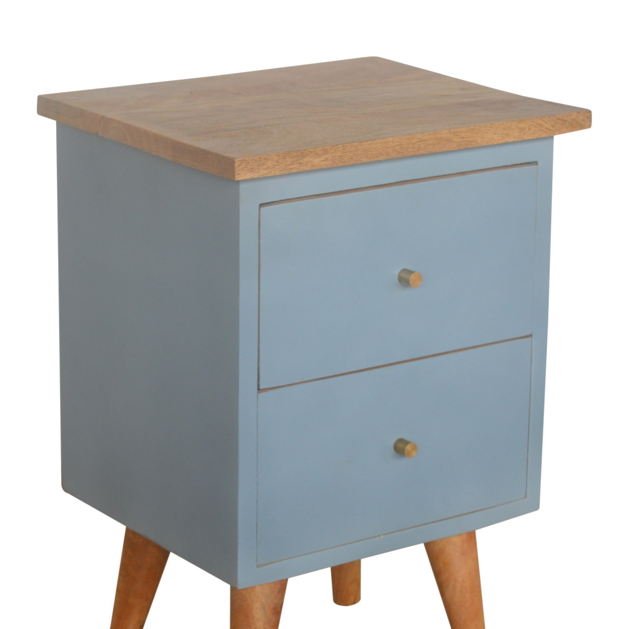 Blue Hand Painted Bedside Bedside table / chest CasaFenix