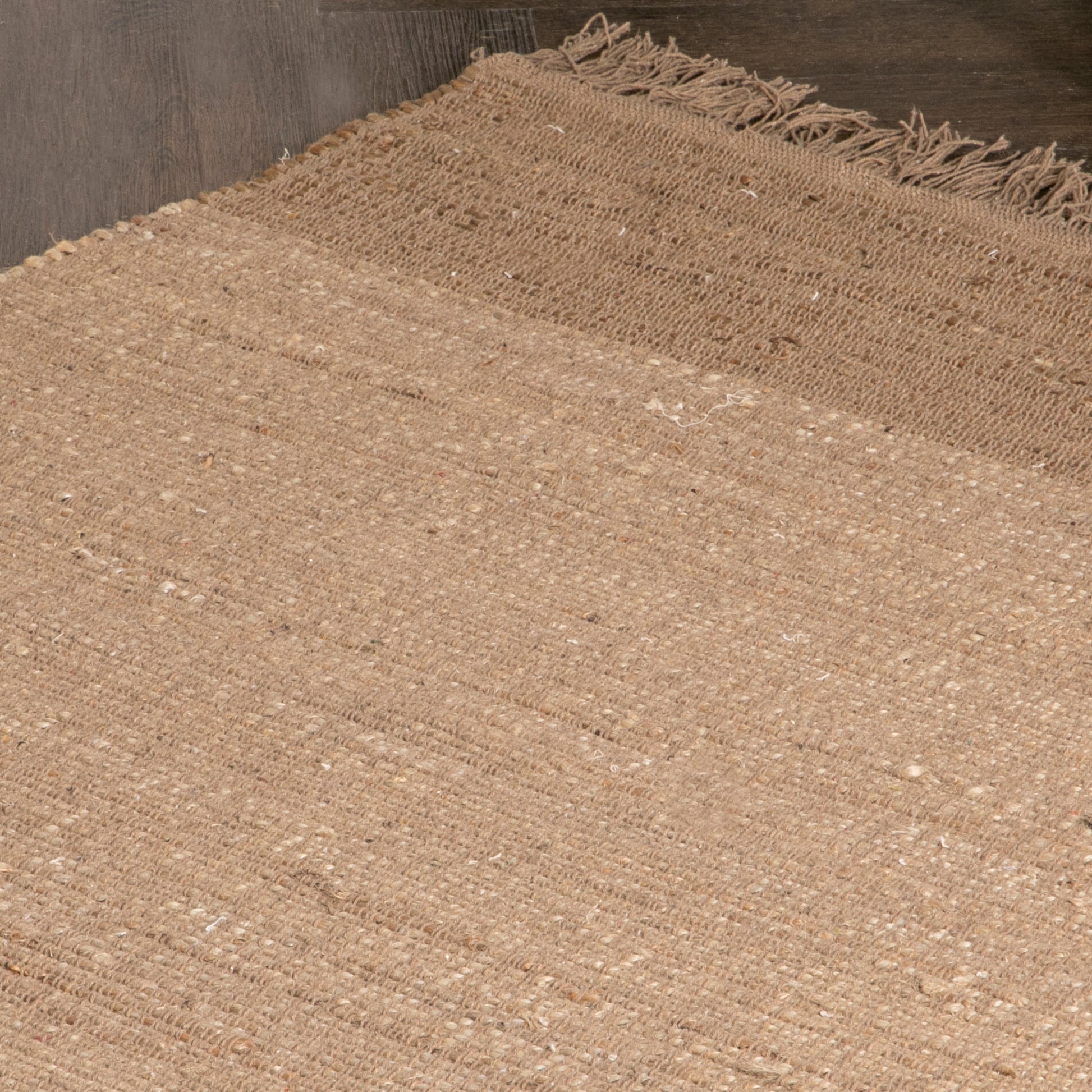 Natural Tones Jute & Cotton Rug 120 x 180cm Rugs CasaFenix