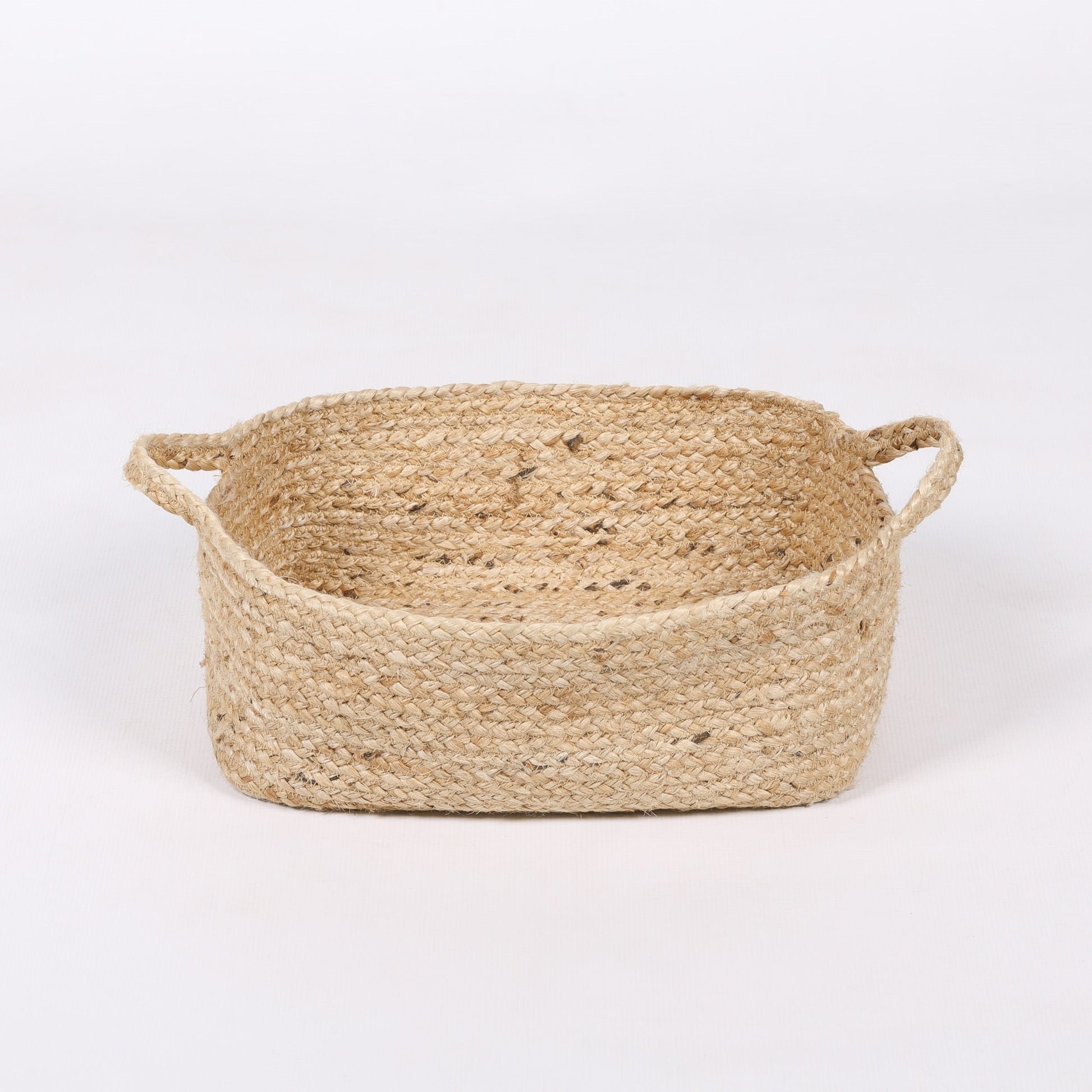 Jute Magazine Storage Basket  CasaFenix
