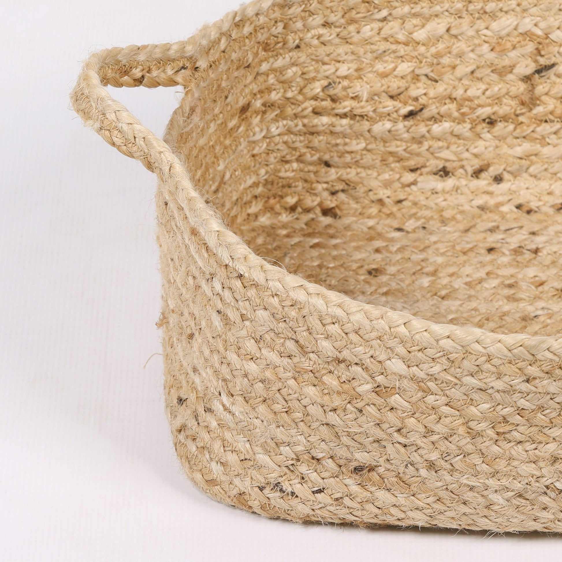 Jute Magazine Storage Basket  CasaFenix