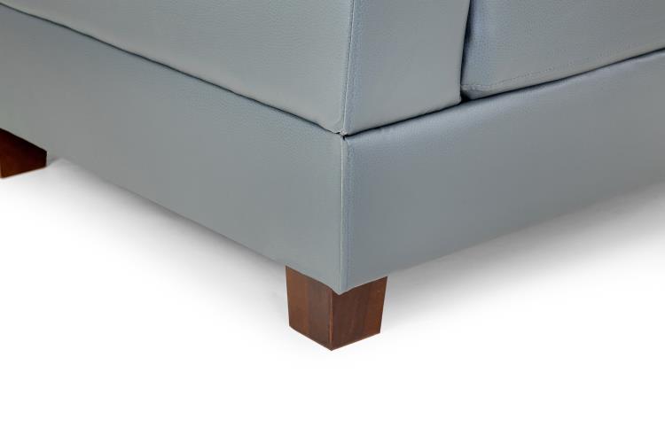 Jerry Sofa in Faux Leather or Fabric 1, 2, 3 Seat Black or Grey or Light Grey Sofa CasaFenix
