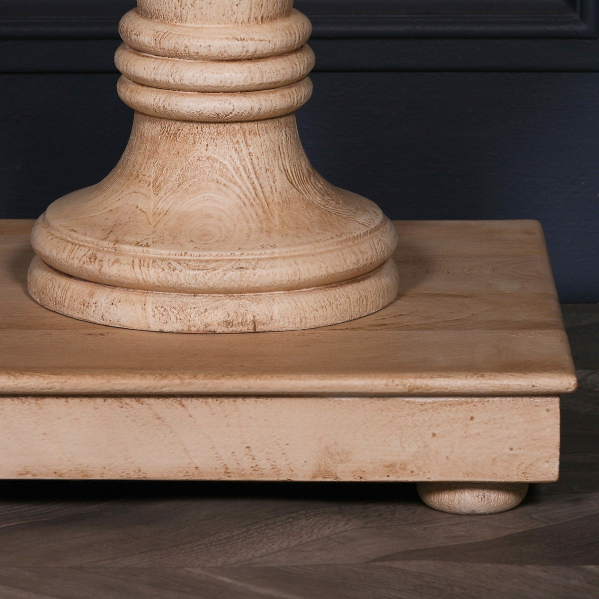 Solid Mango Wood Console Table with Two Drawers 180cm Console table CasaFenix