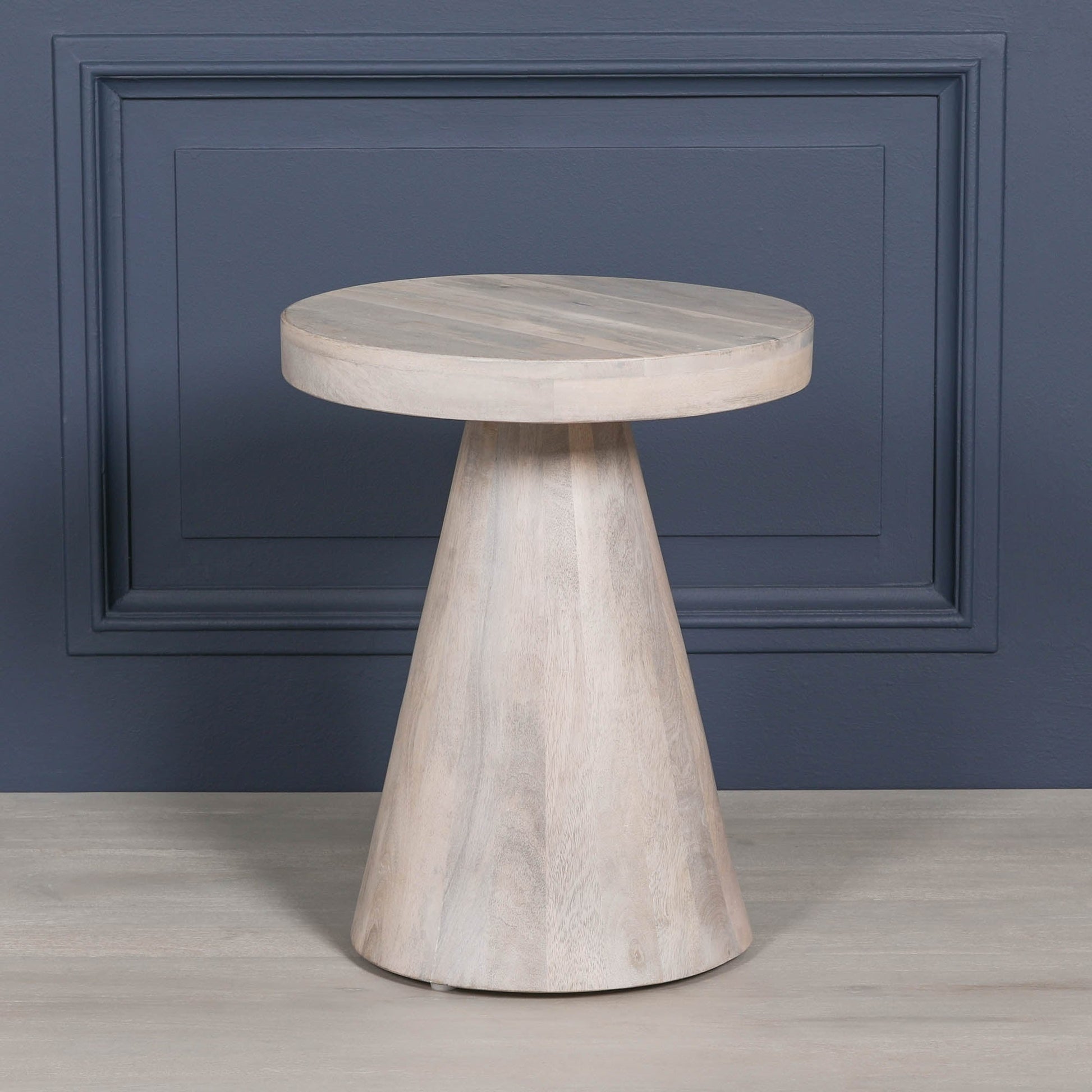 Blanchie Wooden Nesting Side Occasional Table  CasaFenix