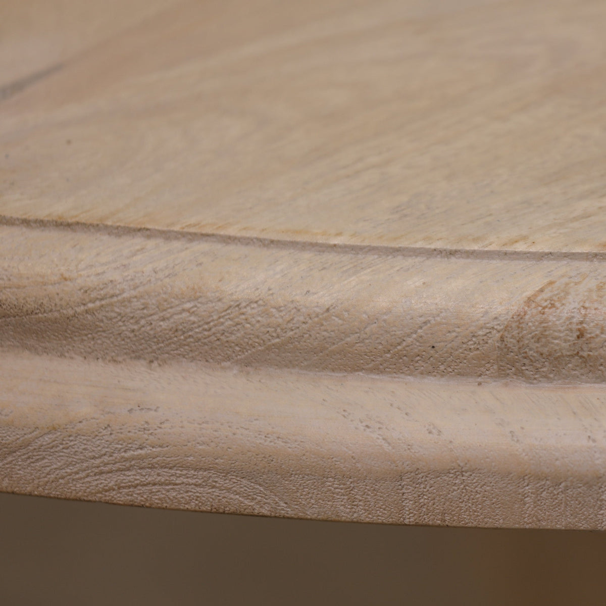 Blanche Bleached Mango Wood Round Dining Table 152cm Dining table CasaFenix