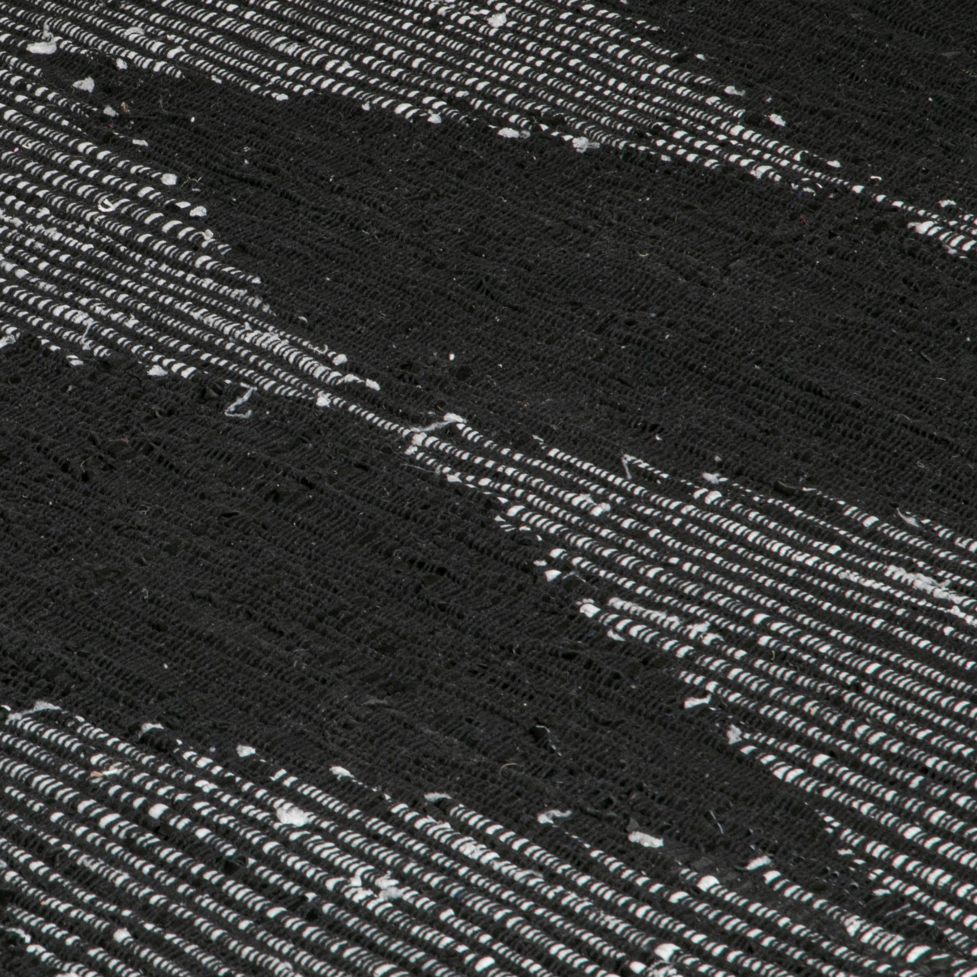 Lea Diamond Leather & Cotton Rug 200 x 300cm Rugs CasaFenix