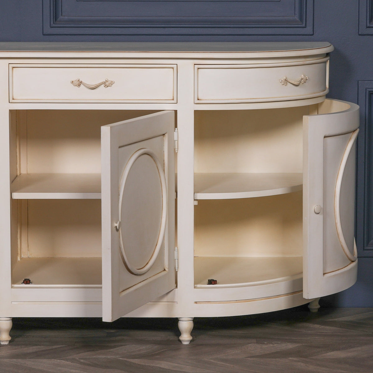 Aged Ivory Sideboard Buffets & Sideboards CasaFenix