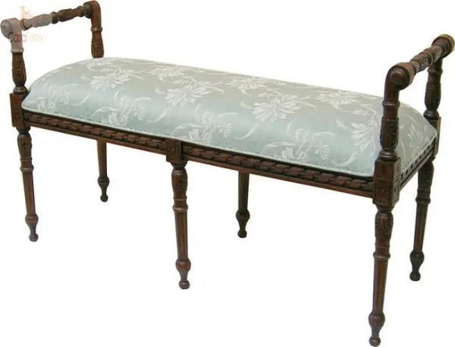 Dressing Table Repoduction Large Victorian Dressing Table Stool Antique Reproduction Solid – CasaFenix