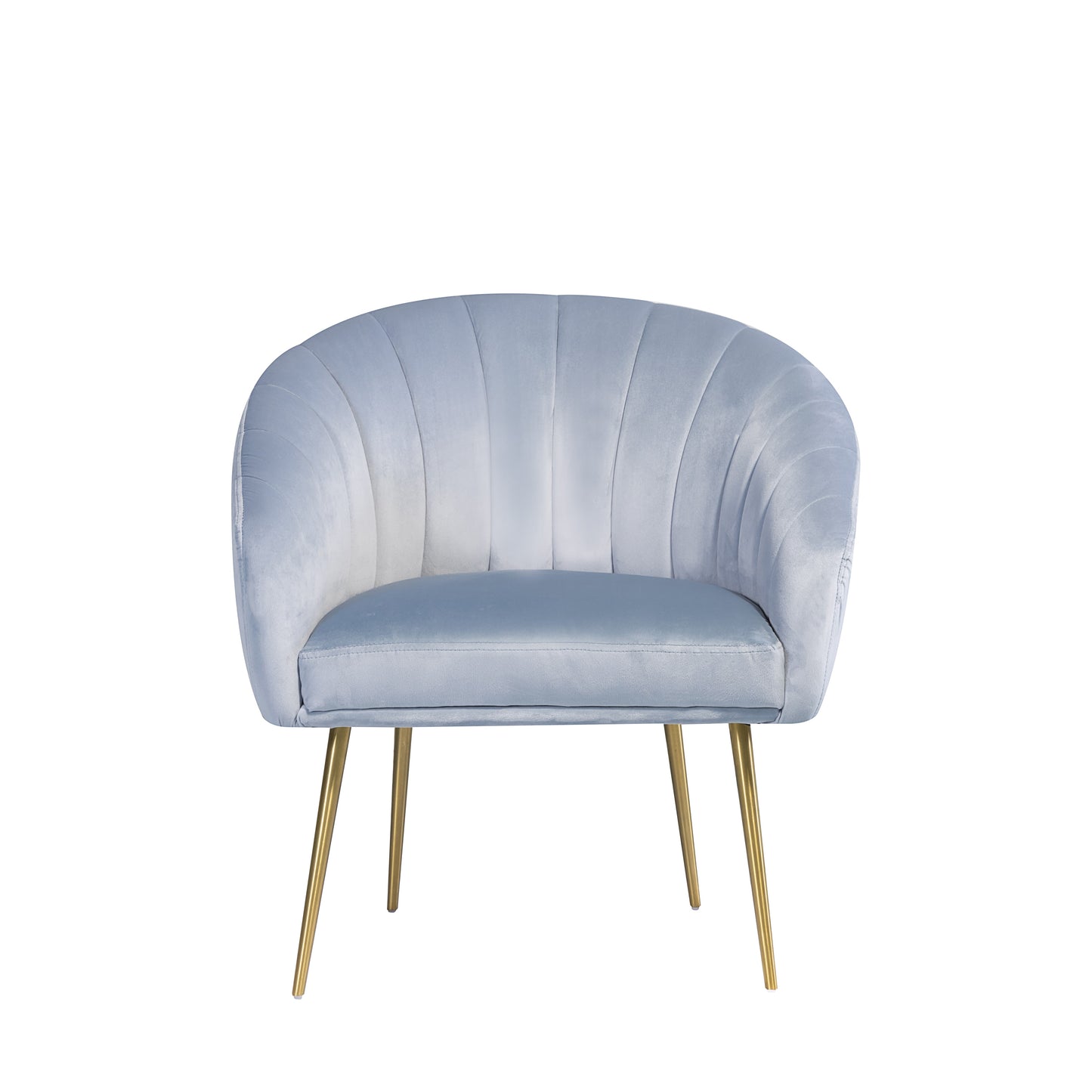 Shaped Back Fabric Single Tub Arm Chair in Black, Green, Grey, Light Blue, Mint, Orange, Pink, Teal & Yellow *** - CasaFenix