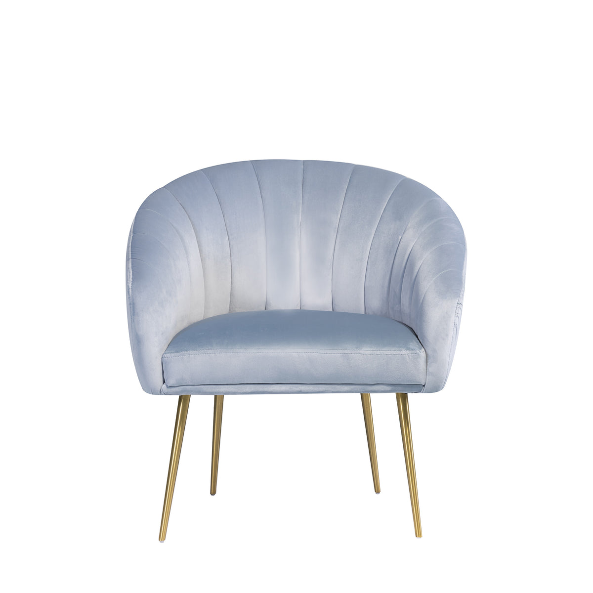 Shaped Back Fabric Single Tub Arm Chair in Black, Green, Grey, Light Blue, Mint, Orange, Pink, Teal & Yellow *** - CasaFenix