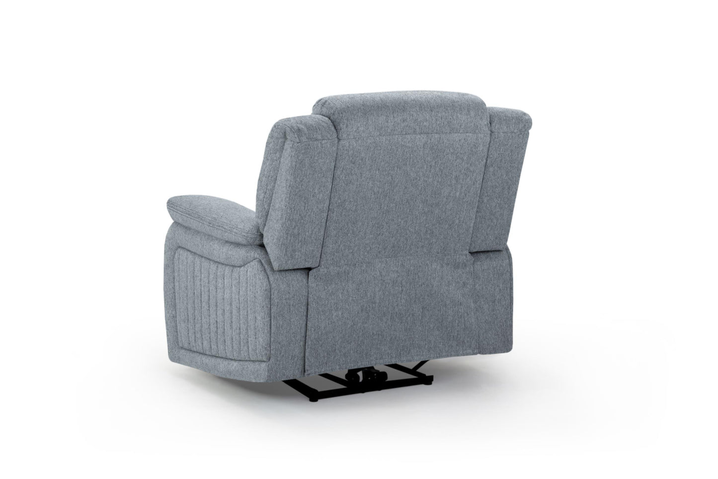 Linden Recliner Sofa Fabric Sofa in Grey available in 1, 2, 3 Seat Sofa CasaFenix