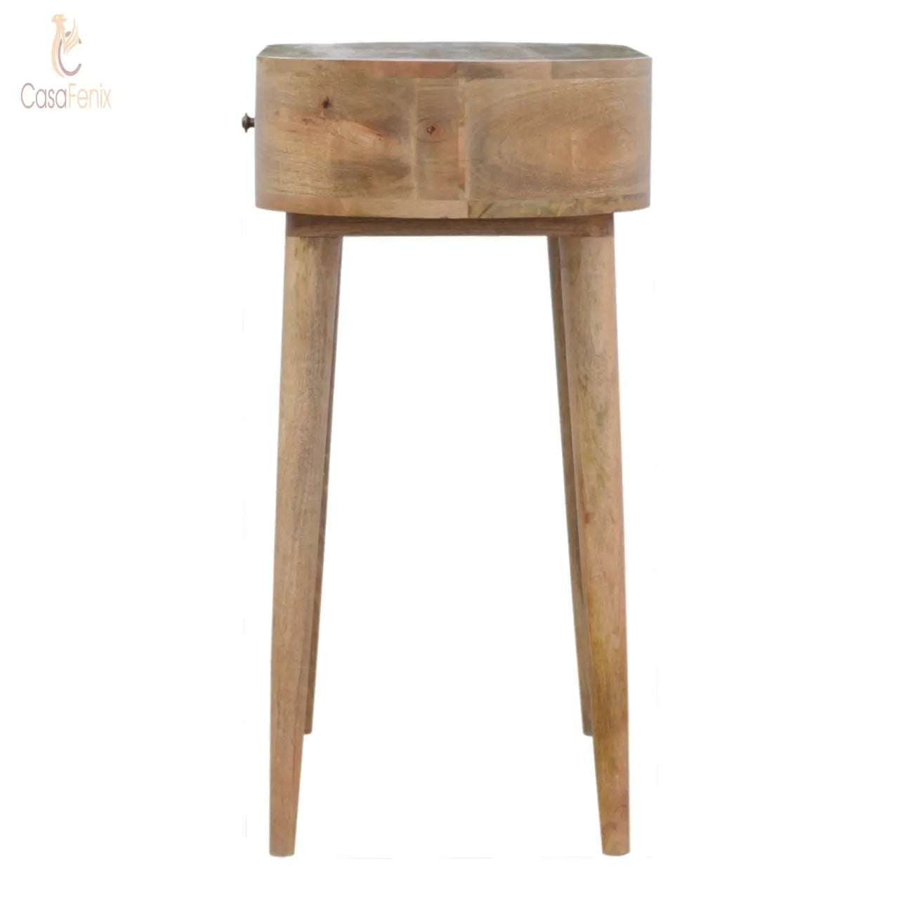 London Small Console Table 1 Drawer Oak-Ish FInish Tables CasaFenix