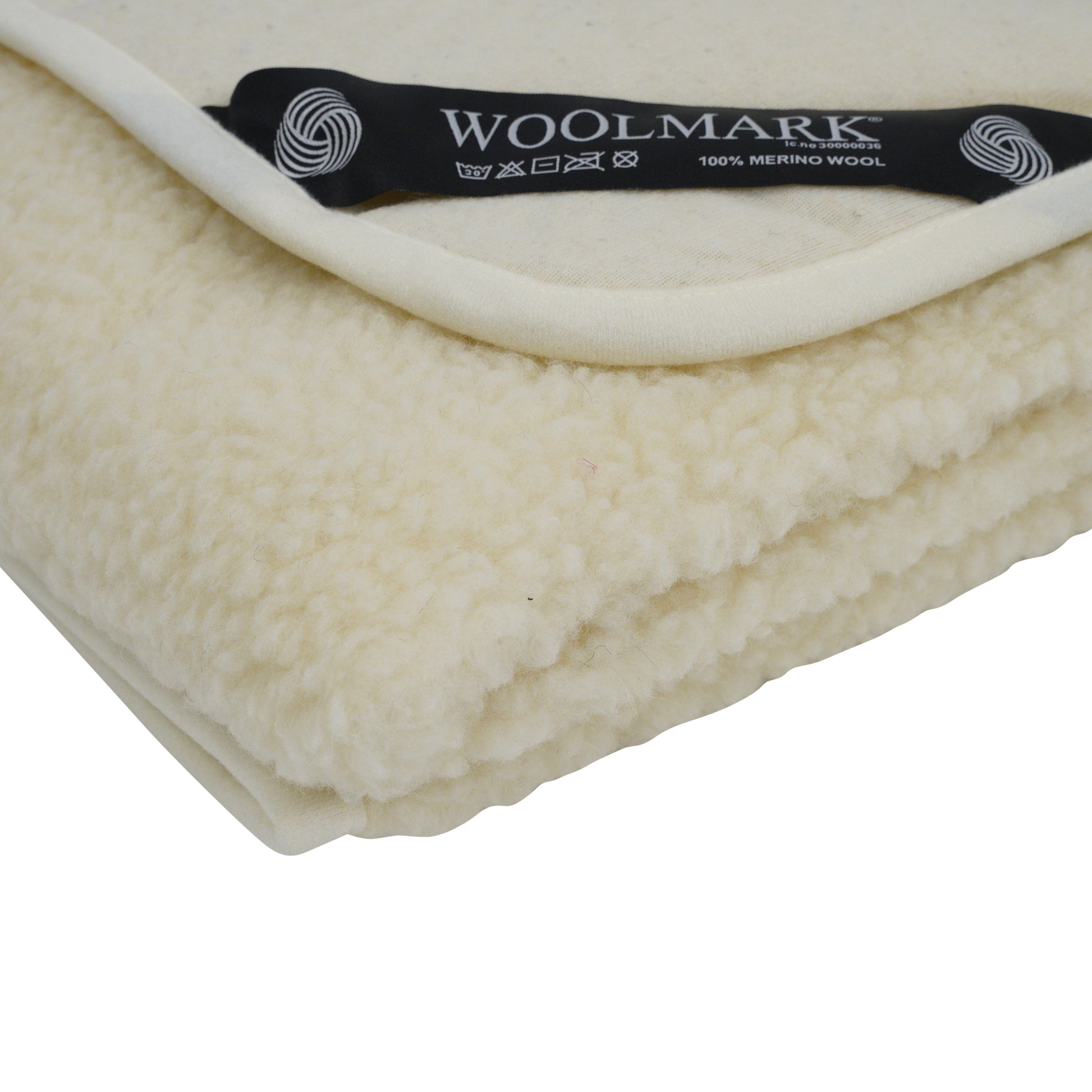 Wool Filled Super King Size Mattress Cover 180 x 200cm - CasaFenix