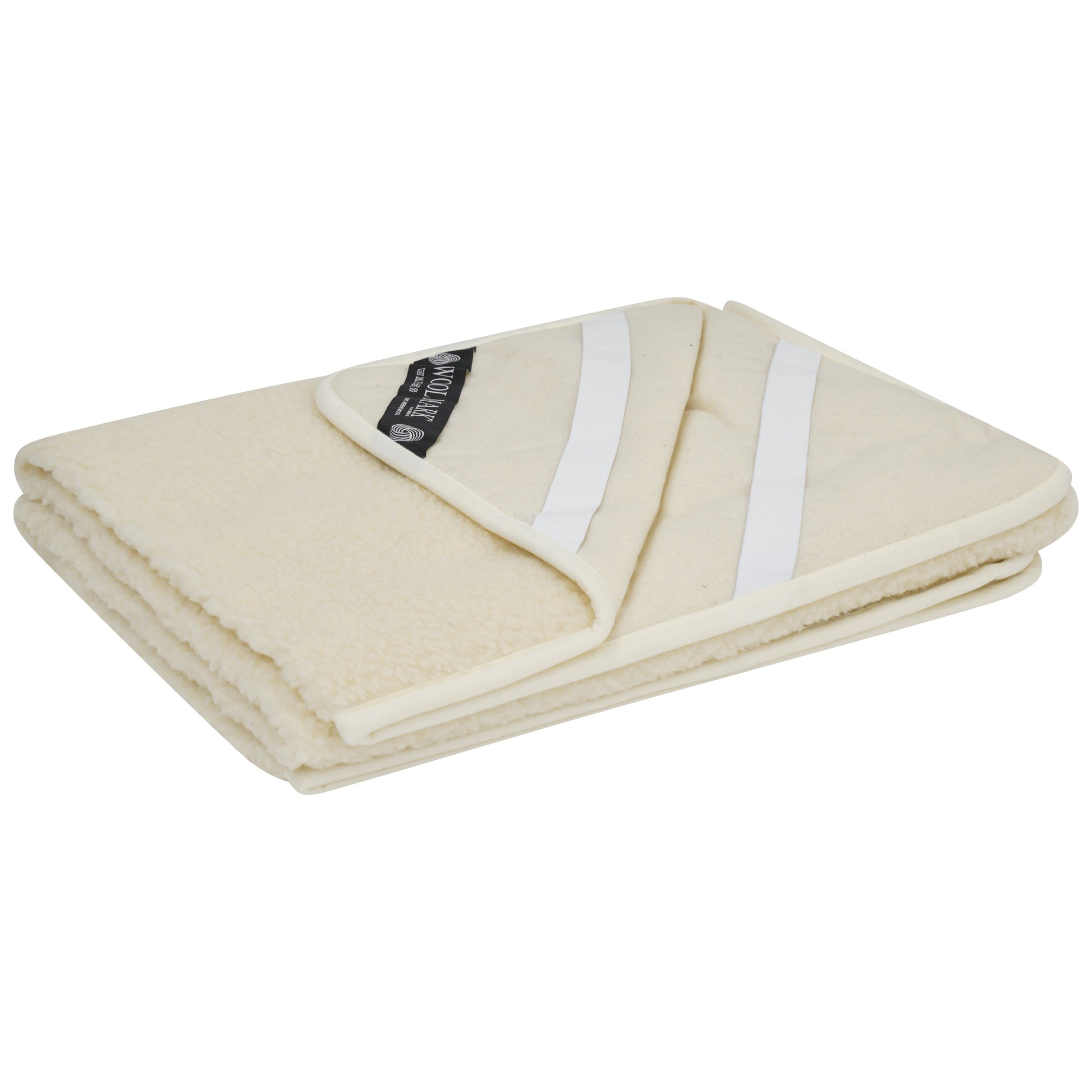 Wool Filled Super King Size Mattress Cover 180 x 200cm - CasaFenix
