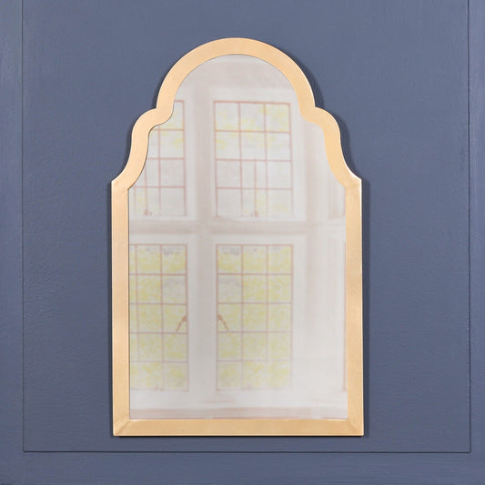 Gold Arch Metal Wall Mirror  CasaFenix