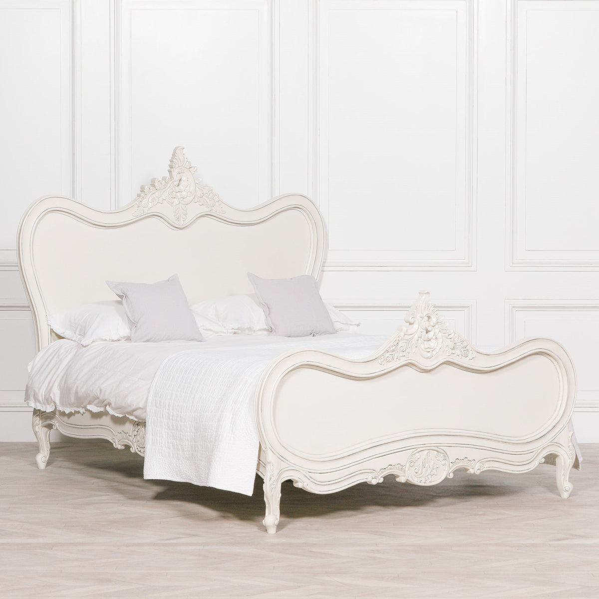 French Chateau 5ft King Size Bed Beds & Bed Frames CasaFenix