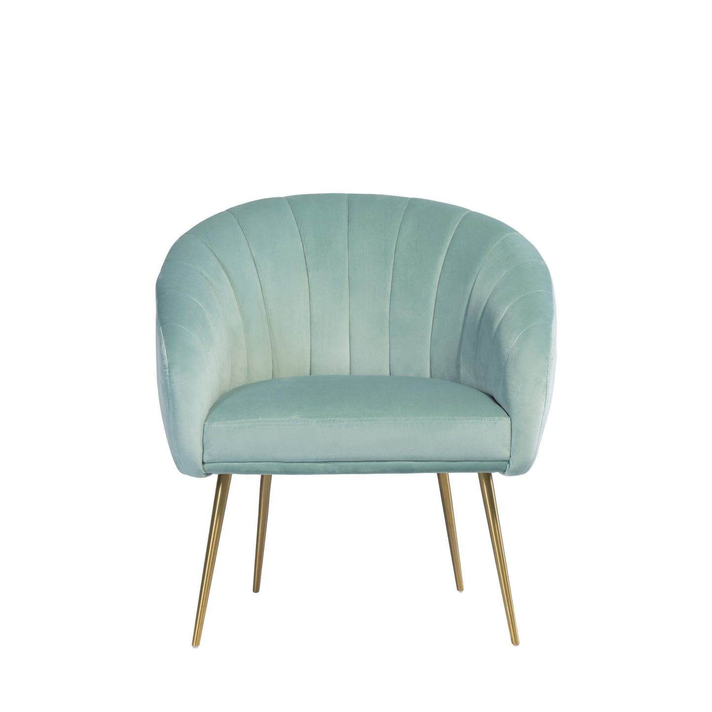 Shaped Back Fabric Single Tub Arm Chair in Black, Green, Grey, Light Blue, Mint, Orange, Pink, Teal & Yellow *** - CasaFenix