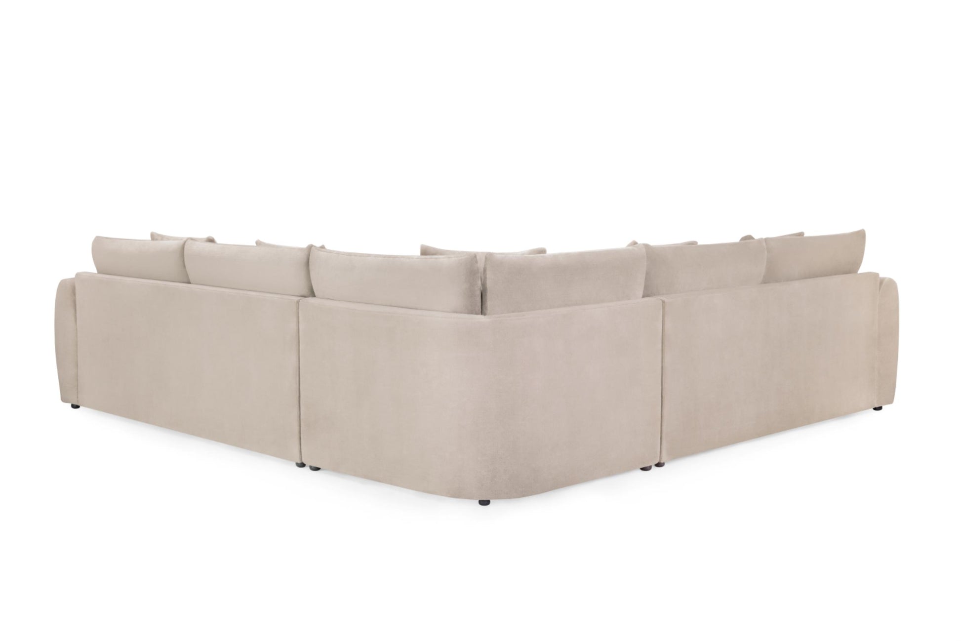 Mirabel Fabric Corner Sofa in Beige or Grey 200 x 171cm overall Size (Copy) Sofa CasaFenix