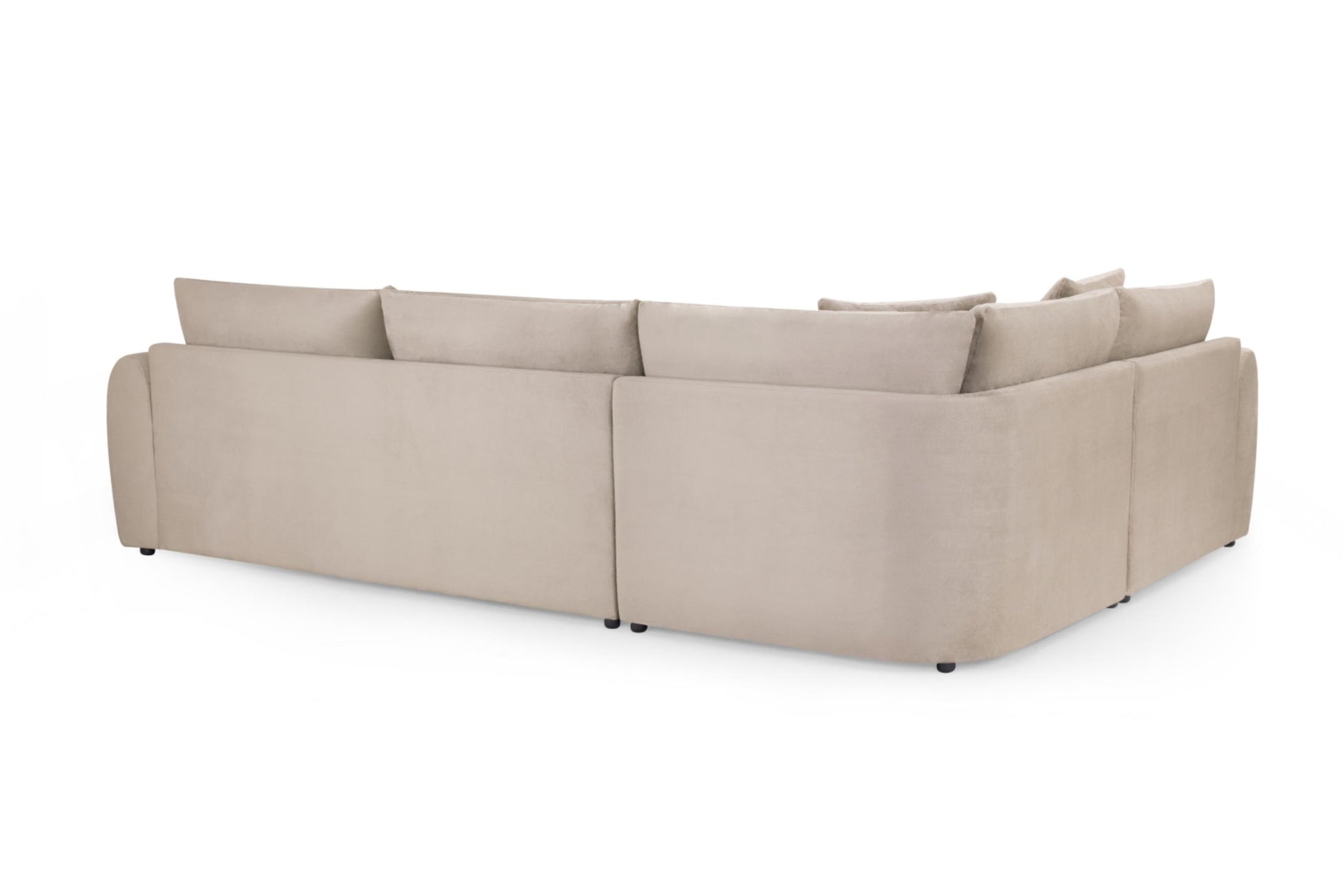 Mirabel Fabric Corner Sofa in Beige or Grey 200 x 171cm overall Size (Copy) Sofa CasaFenix