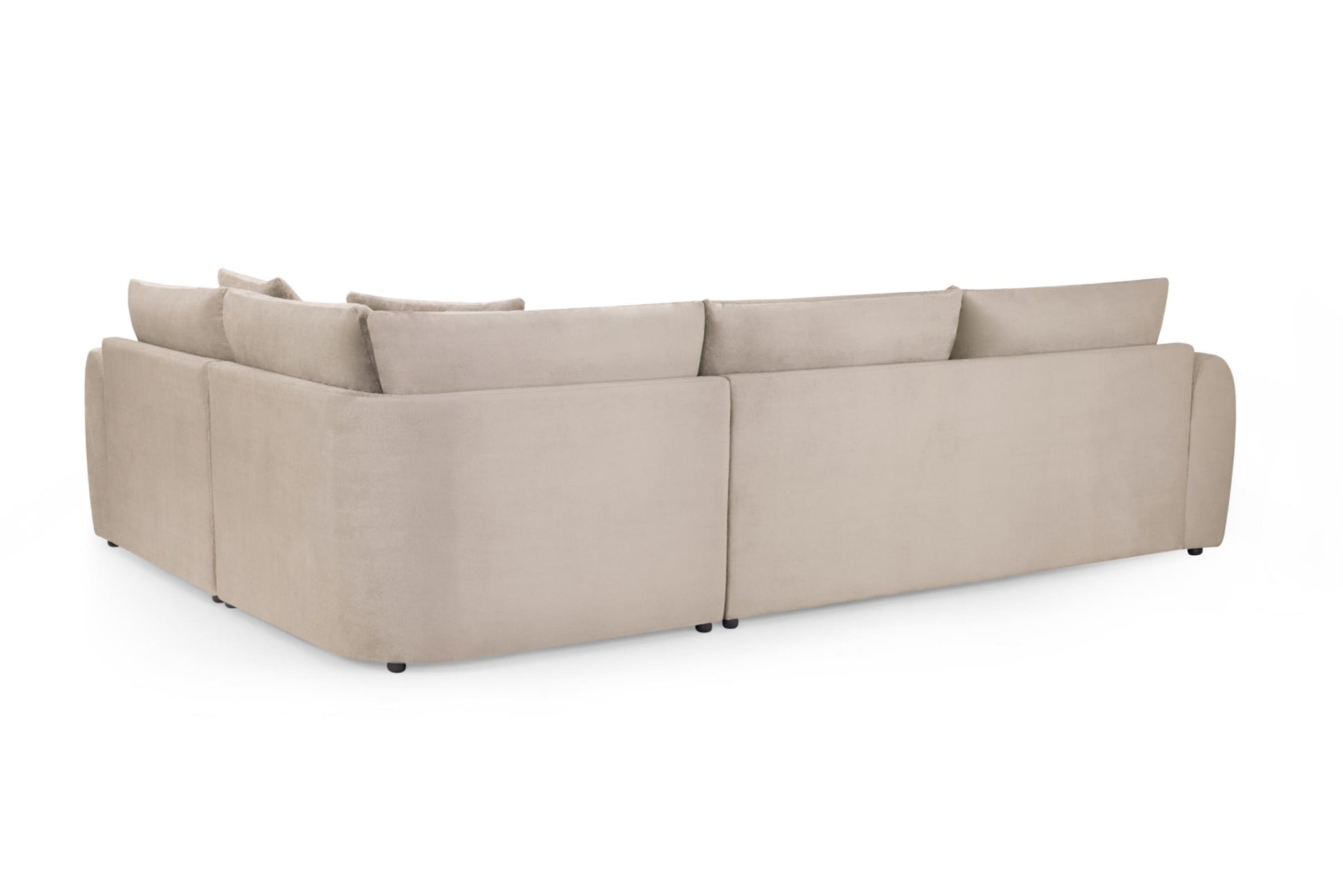 Mirabel Fabric Corner Sofa in Beige or Grey 200 x 171cm overall Size (Copy) Sofa CasaFenix
